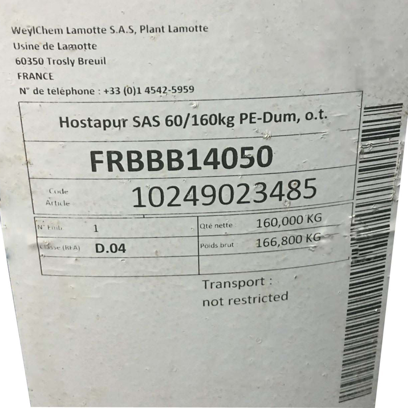 Sodium secondary alkyl sulfonate SAS60